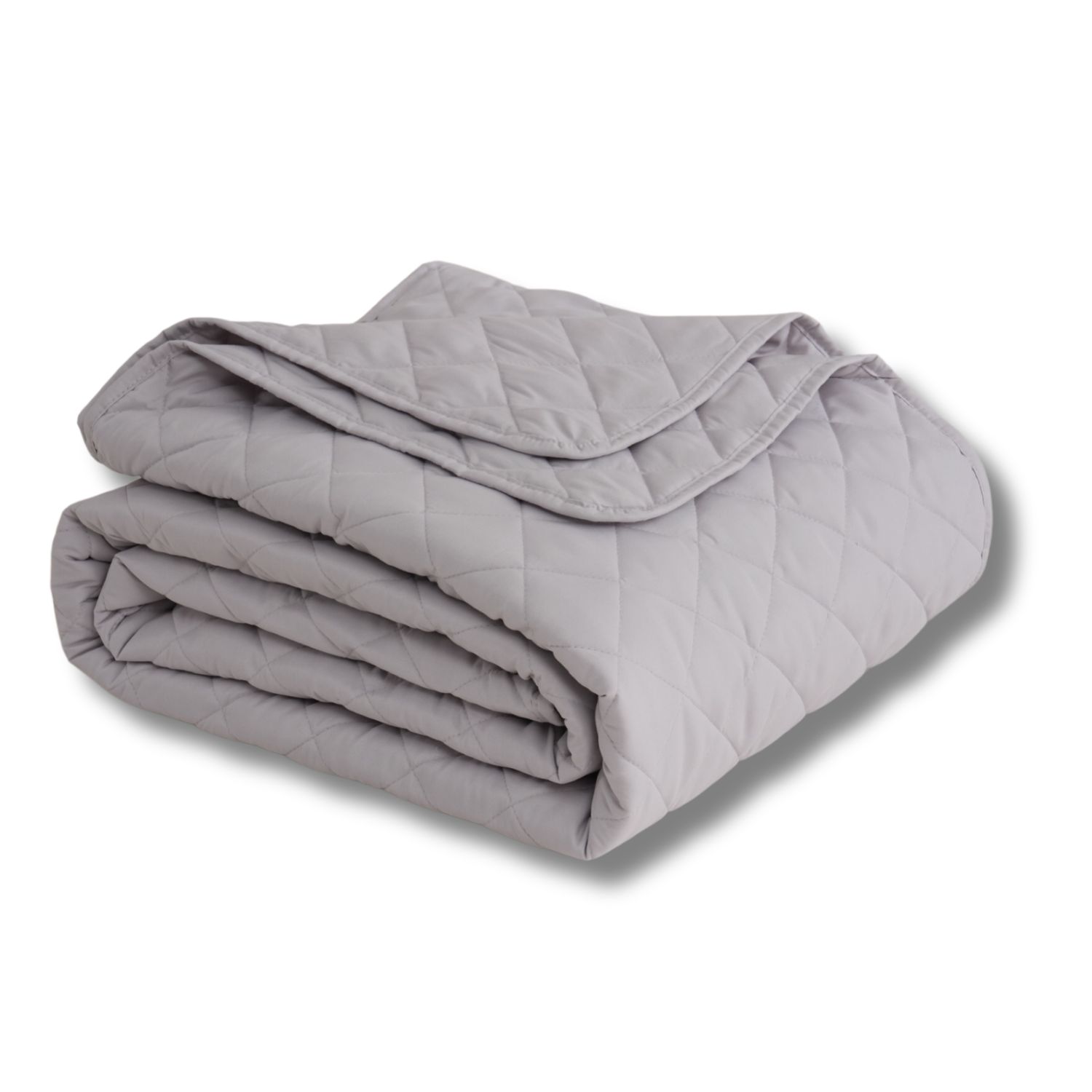 Quilts </br> <b> ROCK GREY </b> 3 Ocean Fine Bedding Quilted Coverlet in Rock Grey