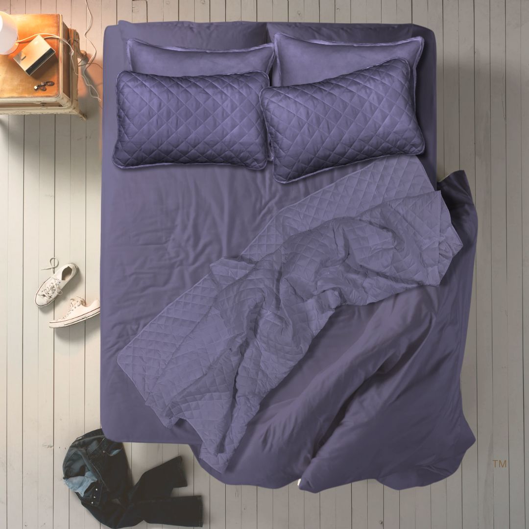 Ocean Fine Bedding Bundle in Sea Blue