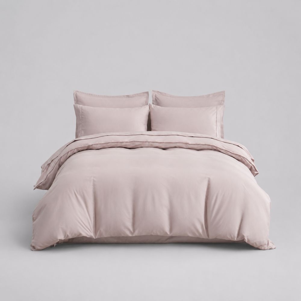 Ocean Fine Bedding Mocha Sand Duvet Cover Set with matching Pillow Shams