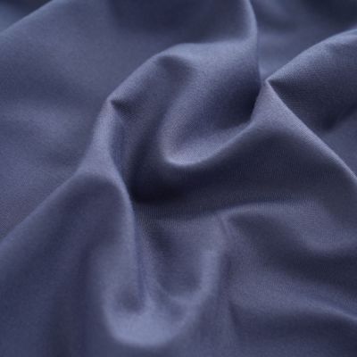 Close-up of the smooth Sea Blue Sheet Set Fabric Texture